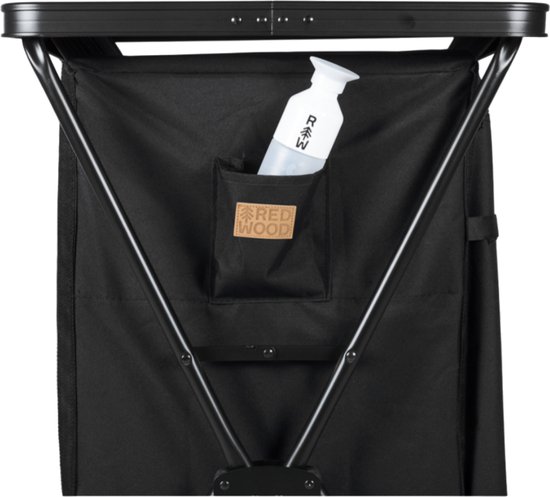 Redwood - Campingkast - Opbergkast Pescadero Single Black 2.0 - Zwart — afbeelding 4