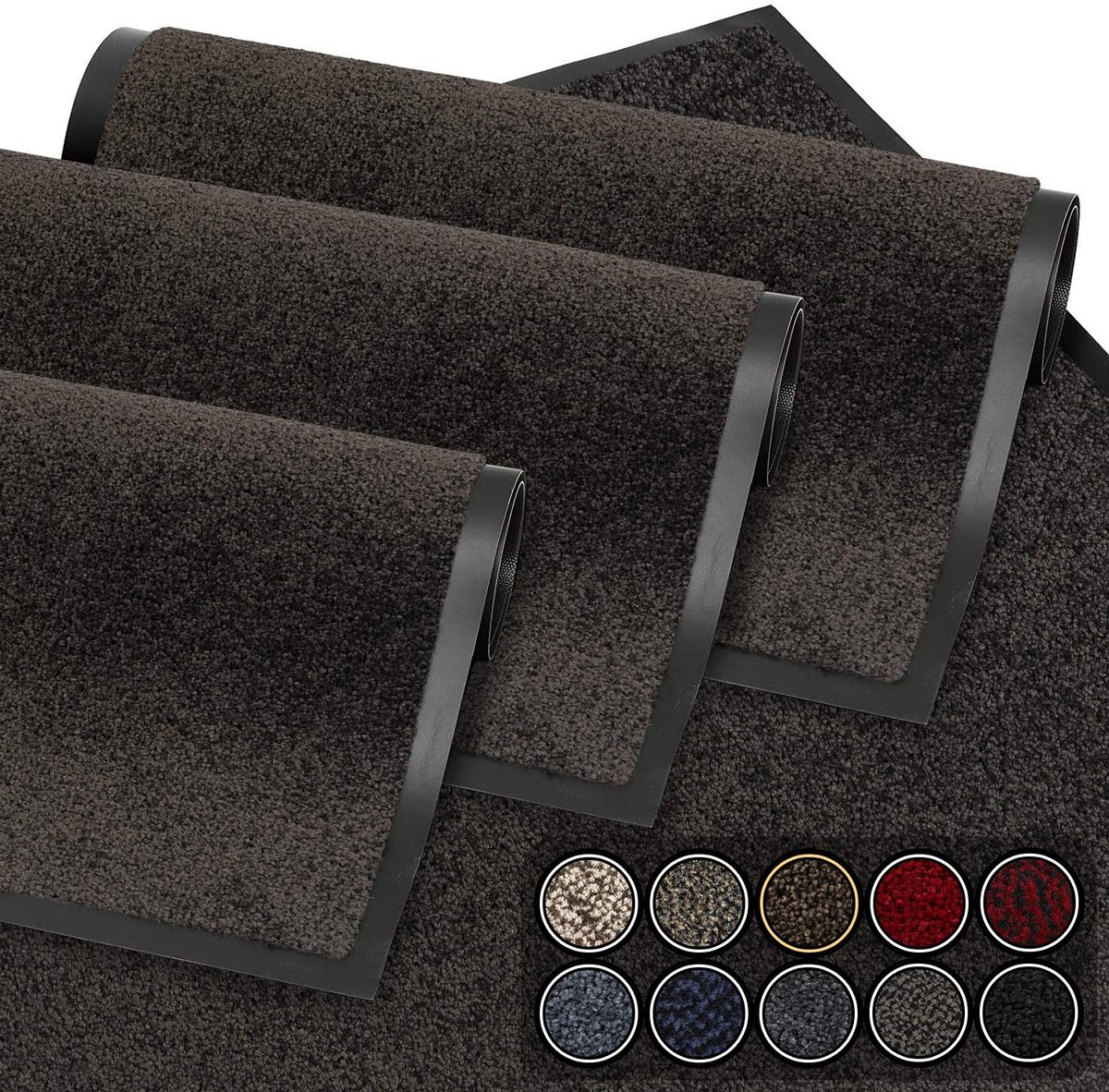 Ibenzoa® Waterdichte Antislip Deurmat voor Binnen en Buiten - Ideaal voor Entree, Keuken en Slaapkamer