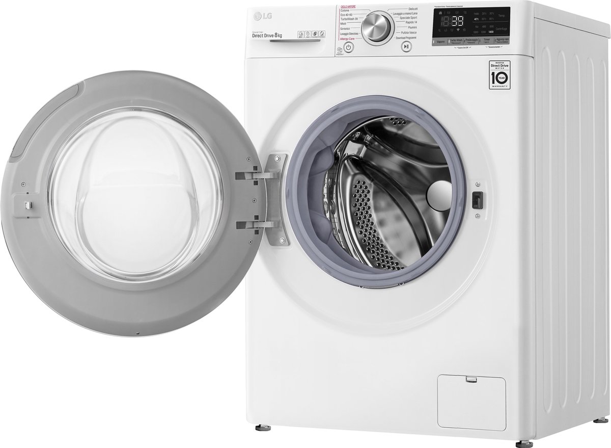 LG F4WV708S1E 8 kg wasmachine met wifi thumbnail 5