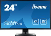 iiyama ProLite X2481HS-B1 LED display 59,9 cm (23.6'') 1920 x 1080 Pixels Full HD Zwart