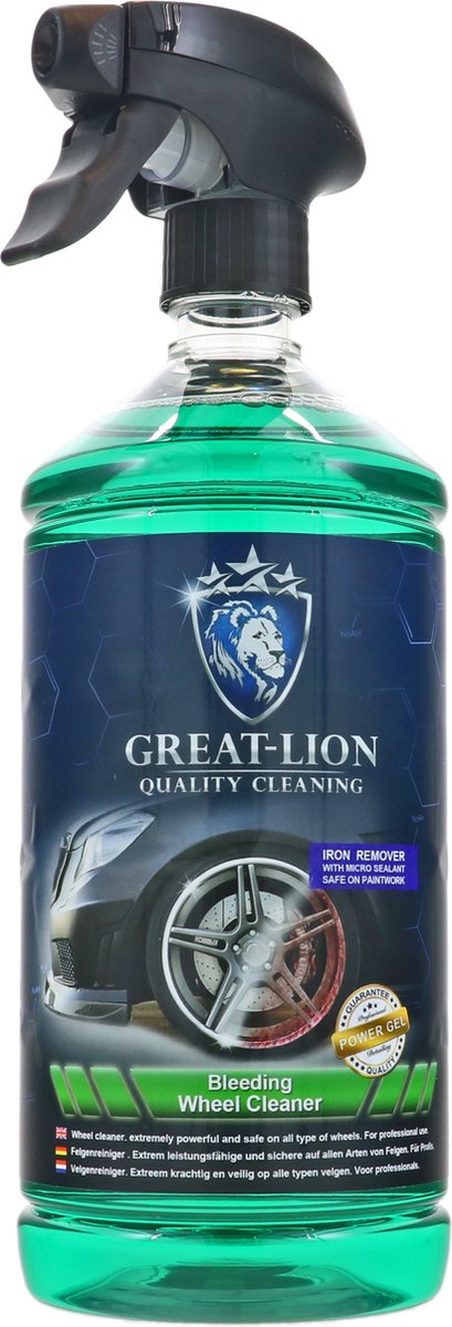 Great-Lion Velgenreiniger - zuurvrij - 1000ml