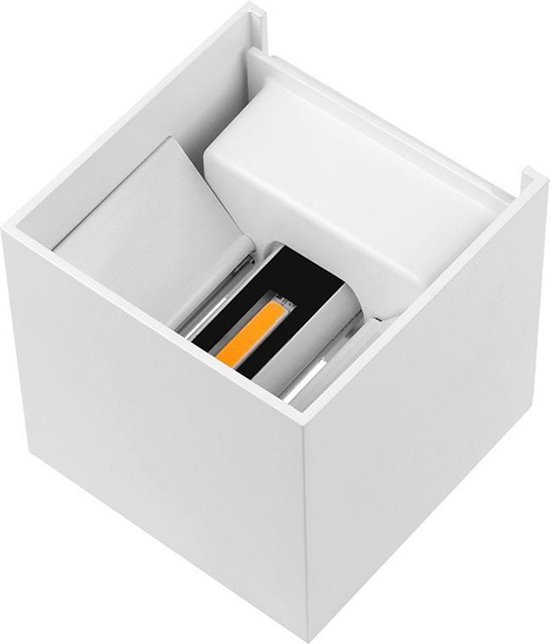 Led Cube Wandlamp | Dimbaar | Ip65 | Zwart Kopen