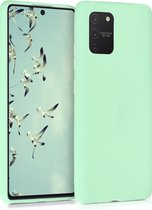 kwmobile telefoonhoesje voor Samsung Galaxy S10 Lite - Hoesje voor smartphone - Back cover in mat mintgroen