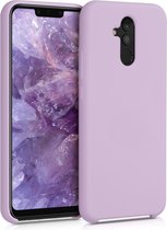 kwmobile telefoonhoesje voor Huawei Mate 20 Lite - Hoesje met siliconen coating - Smartphone case in mauve