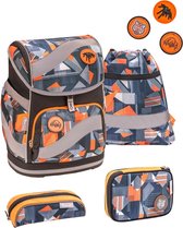 Belmil Rugzakset Wild World 20 Liter Polyester Oranje 4-delig