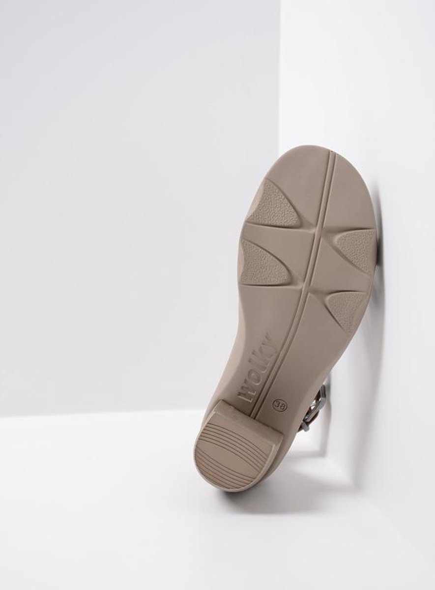 Wolky Sandalen Exit cognac kurk leer | bol.com