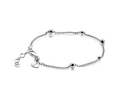 ZINZI zilveren fantasie armband 17-20 cm ZIA987