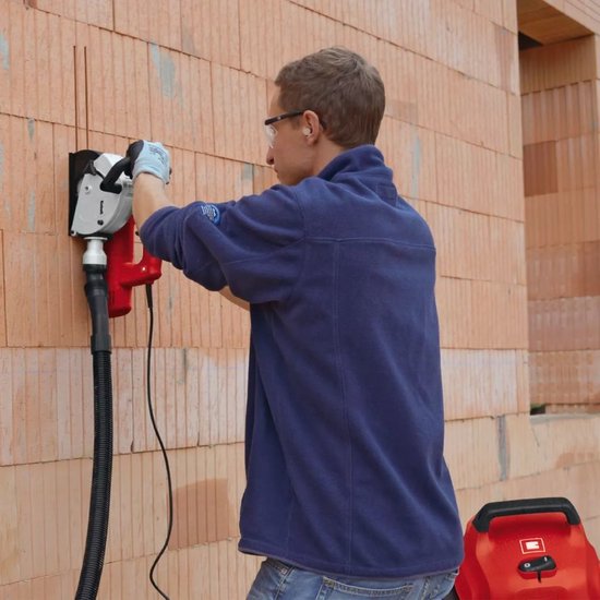 Einhell Muurfrees TC-MA 1300 - 1320 W - Ø125 mm - Groefdiepte 8-30 mm - Groefbreedte 8-26 mm - Stofafzuiging - Incl. 2x diamantslijpschijven