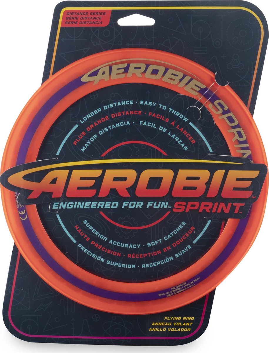Aerobie - Sprint Flying Ring 25 cm - Orange