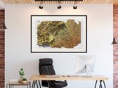 Poster - Raised Relief Map: Vienna-45x30