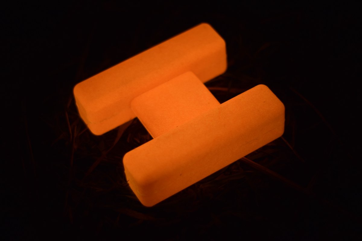 Pro Line Glow In The Dark H Marker - Lava Orange - Maat L - Oranje