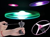 Buitenspeelgoed - Plezier met Kinderen - Speelgoed - Vliegende UFO - Lichtgevend - Voor kinderen - Cadeau - Led verlichting - Frisbee - Zomer - Lekker Bewegen