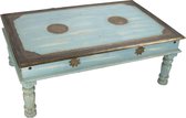 Fine Asianliving Table basse indienne en bois faite à la main 77x120x46cm fait à la main en inde Meubles chinois armoire orientale