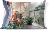 Buitenkussens - Tuin - Planten in een kast - 50x30 cm
