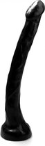 XXLTOYS - Gerben - Mega Dildo - Inbrenglengte 48 X 6 cm - Black - Uniek Design Realistische Dildo – Stevige Dildo – voor Diehards only - Made in Europe