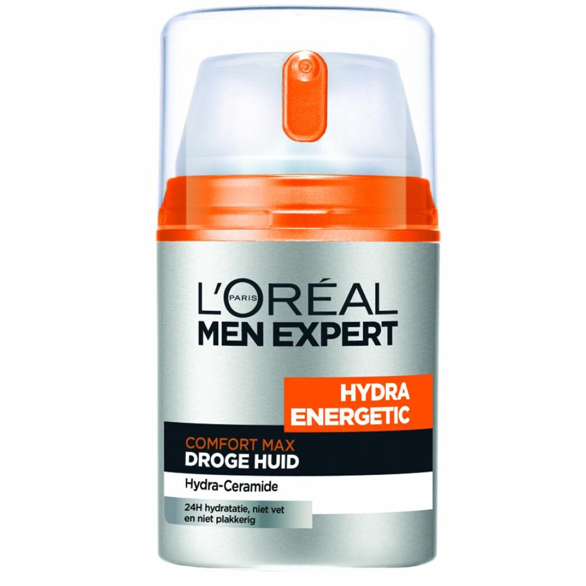 6x L'Oréal Men Expert Hydra Energetic Comfort Max Droge Huid crème 50 ml