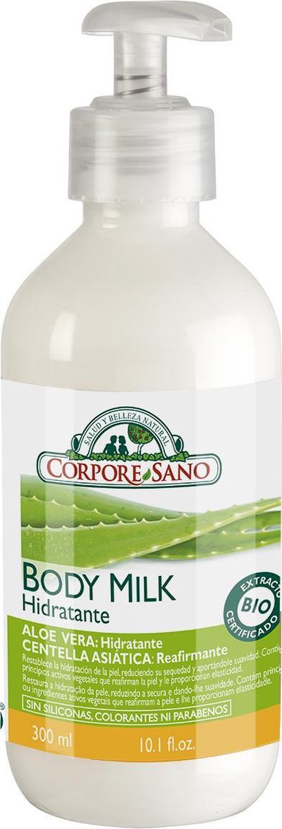 Corpore Body Milk Aloe Centella Asiat Organic 300ml