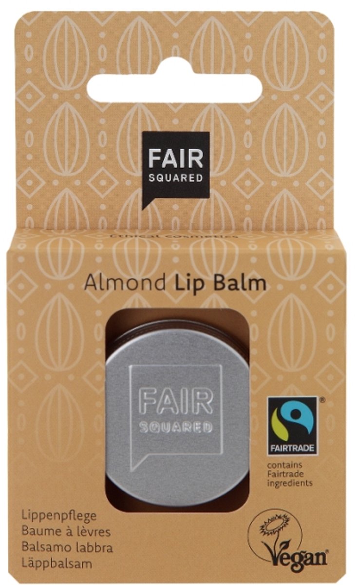 Fair Squared lippenbalsem Sun Protect Almond - Zero Waste