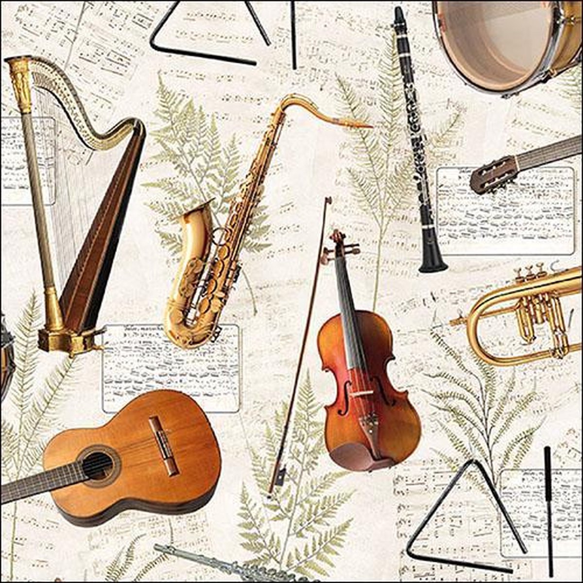 Ambiente Music papieren servetten