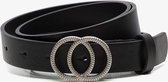 Dames riem zwart - Zwart - Maat 95