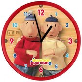 Plenty Gifts Wandklok Buurman & Buurman 25 Cm Beige/Rood