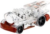 Hot Wheels X-raycers Loco Motorin Auto 7 Cm Transparant/rood