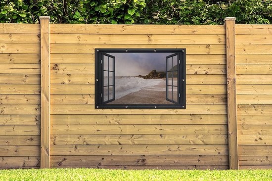 Affiche jardin See-through - Mer - Plage - 120x80 cm