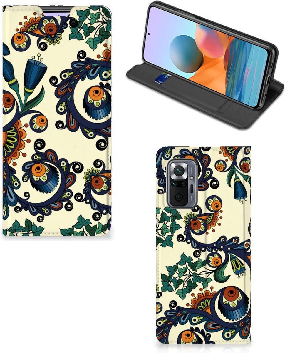 Telefoon Hoesje Xiaomi Redmi Note 10 Pro Barok Flower