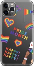 ShieldCase Happy Pride Month geschikt voor Apple iPhone 11 Pro Max