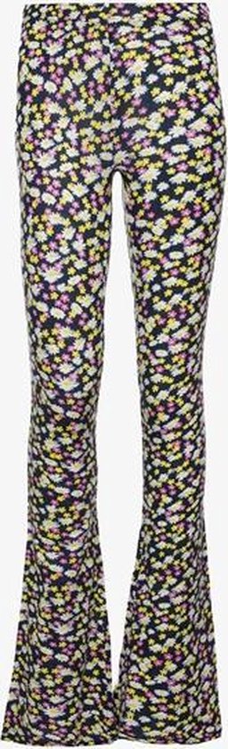 TwoDay meisjes flared broek met bloemenprint - Maat 134/140 | bol.com