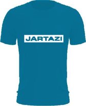 Jartazi T-shirt Promo Heren Katoen Aqua Maat Xl