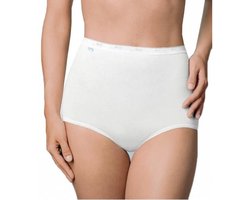 Sloggi Women Basic Maxi - dames maxi slip (4-Pack) - wit
