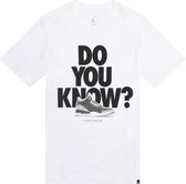 Jordan Do You Know T-Shirt Wit Kledingmaat : XXL