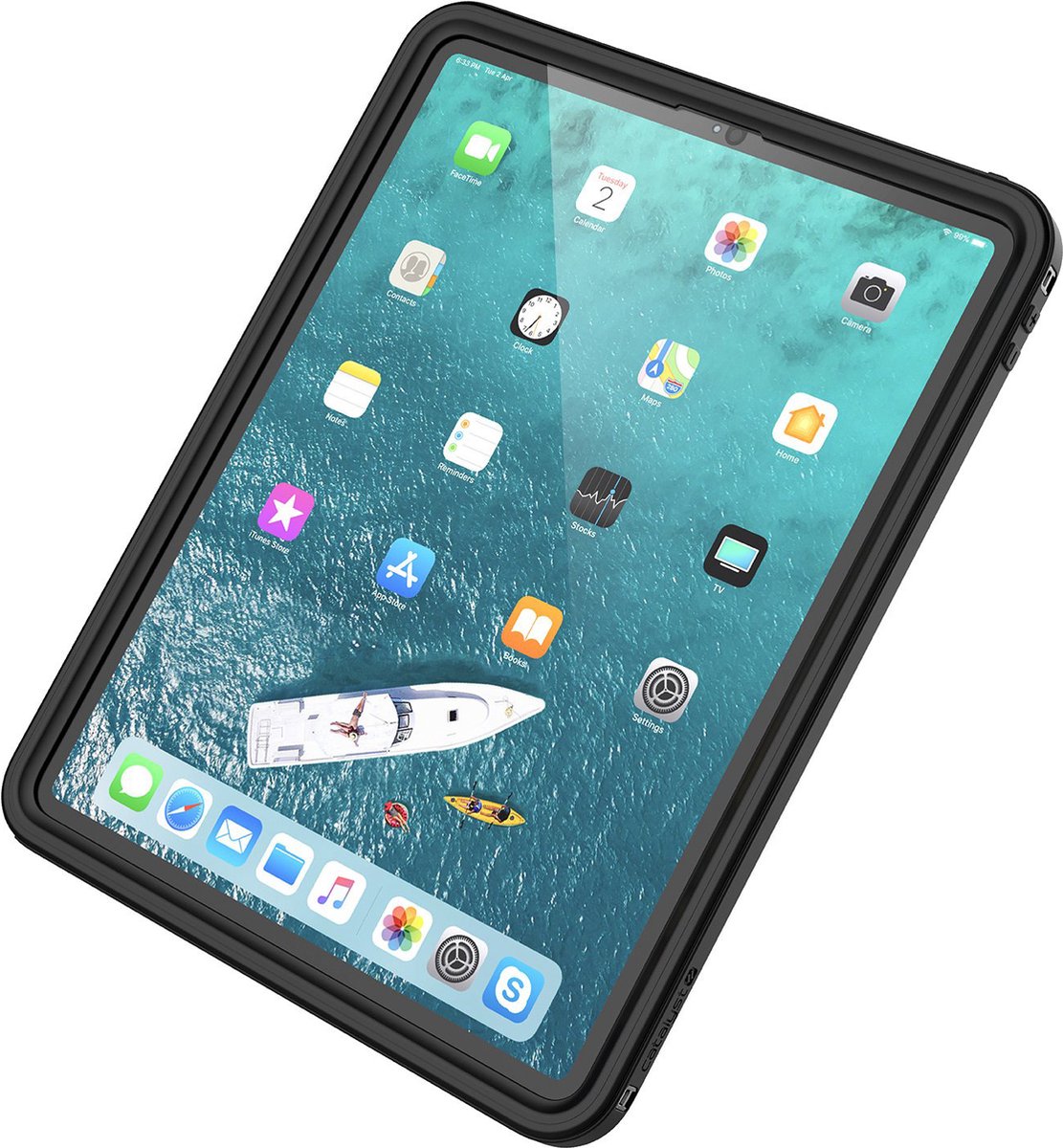 Catalyst Waterproof Case Apple iPad Pro 12.9-inch 2018 Stealth Black