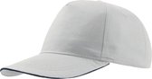 Atlantis Start 5 Sandwich 5 Panel Cap (Pack of 2) (Wit)