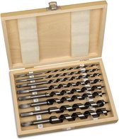 Hanse Werkzeuge Slangenboor set 8-delig voor hout 23 cm lang