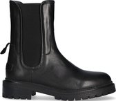 Shabbies 182020279 Enkelboots -  Enkellaarsjes - Dames - Zwart - Maat 38