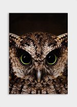 Poster Flower Pilot White - Papier - Meerdere Afmetingen & Prijzen | Wanddecoratie - Interieur - Art - Wonen - Schilderij - Kunst