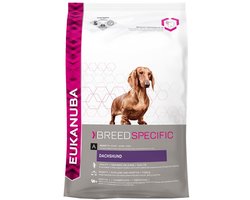 3x Eukanuba Hondenvoer Droog Adult Teckel 2,5 kg