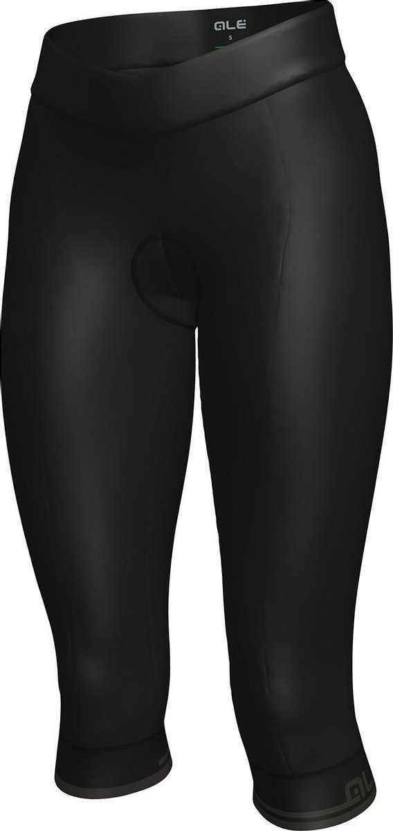 Dames Collant Solid Classico 3/4 - Zwart - L