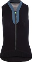 Q36.5 Lady Jersey no sleeves L1 Pinstripe Zwart - Zwart - S