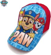 Paw Patrol pet rood - Kinderpet - Paw Patrol cap verjaardagscadeau - Paw Patrol kleding - 52-54 cm