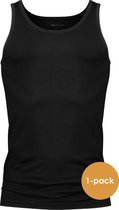 Mey Dry Cotton athletic shirt (1-pack) - heren singlet - zwart - Maat: S