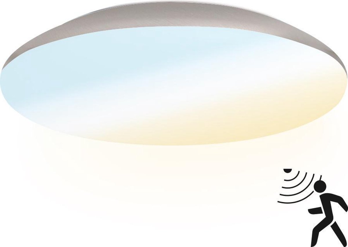 Plafonnier LED avec détecteur de mouvement PIR, éclairage domestique  intelligent, plafonnier pour couloir, chambre, 12W, 18W