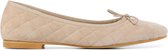 Mace Dames Suède  Ballerina's - M1106 - Beige - Maat 37