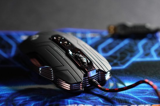 Dragon War Gaia - Gaming muis - USB Type-A - 4000 DPI - Rechtshandig