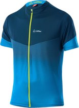 Löffler Fietsshirt Stream Heren Polyester Blauw Maat 2xl