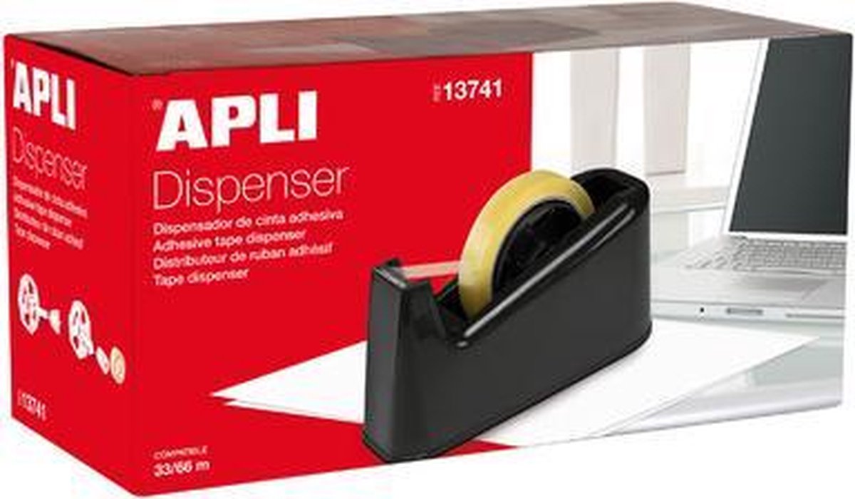 agipa tafeldispenser, blanco, zwart