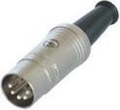 Neutrik Connector DIN Male Zilver NTR-NYS322