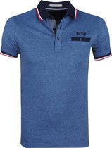 Deeluxe - Heren Polo - Borstzak - Drexler - Navy